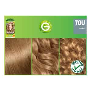 Tinte para Cabello Garnier Nutrisse Tono 70 Ultra Cobertura Rubio Profundo - Kit 1 UN