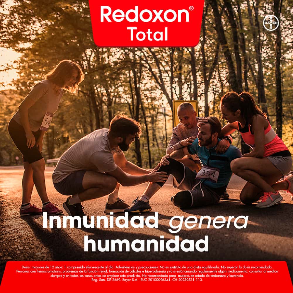 Redoxon Total Tableta Efervescente Sabor Naranja