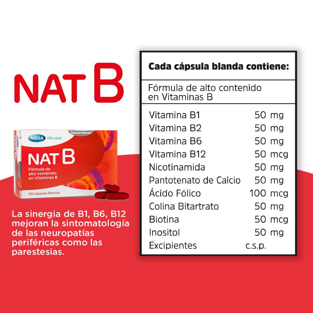 Nat-B Cápsula Blanda